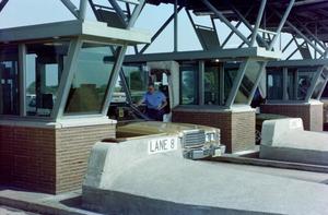 [Photograph of toll booth]