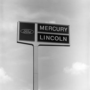 [Mercury Lincoln Ford sign, 8]