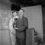 Photograph: [Bob Walsh and unknown man with a trophy, 2]