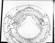 Photograph: [Baseball stadium blueprint]