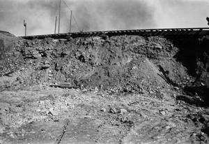 [Photograph of a ditch at a construction site in Fort Worth, 2]