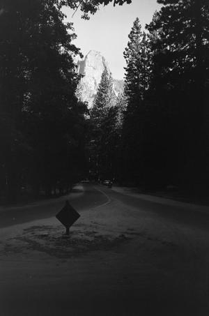 [Photograph of road near Yosemite National Park]