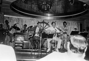 [Bill Mack and Don Day performing on a cruise ship, 3]