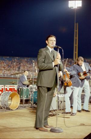 [Charlie Walker performing at WBAP's Country Gold 1974 anniversary event]