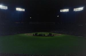 [Baseball field at WBAP's Country Gold 1974 anniversary event]