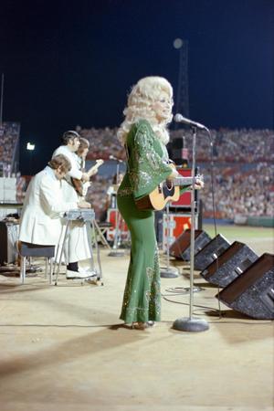 [Dolly Parton performing at WBAP's Country Gold 1974 anniversary event, 2]