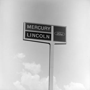 [Mercury Lincoln Ford sign, 4]