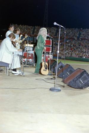 [Dolly Parton performing at WBAP's Country Gold 1974 anniversary event, 5]