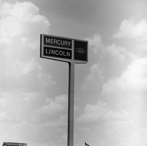 [Mercury Lincoln Ford sign, 5]