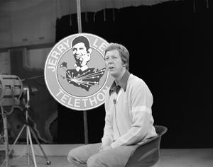 [David Hartman and the Jerry Lewis Telethon]