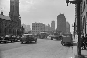 [Photograph of a street in Houston, Texas]