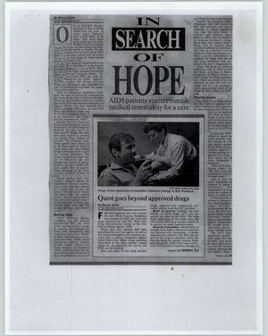 [Clipping: In search of hope]