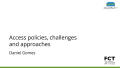 Primary view of Access policies, challenges and approaches