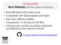 Presentation: OutbackCDX