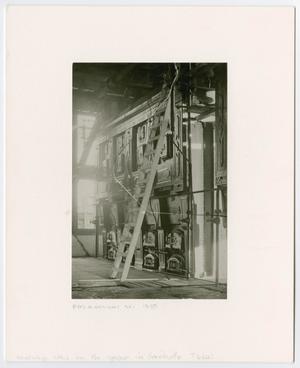 [Interior photograph of the Williams' hardware store]