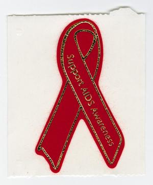 [Support AIDS Awareness sticker]