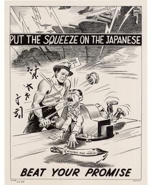 Put the squeeze on the Japanese : beat your promise.