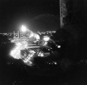 [Photograph of downtown Fort Worth at night from a distance, 3]