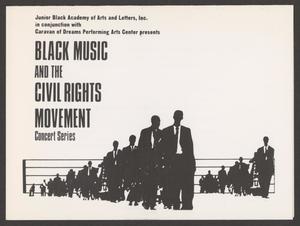 [Invitation: Black Music and the Civil Rights Movement Concert]