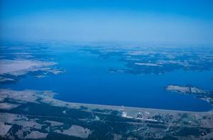[Aerial view of Cedar Creek Lake, 2]