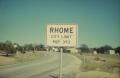 Photograph: [Rhome city limits]