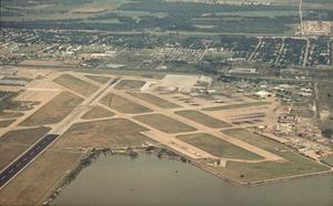 [Aerial view of Dallas Naval Air Station]