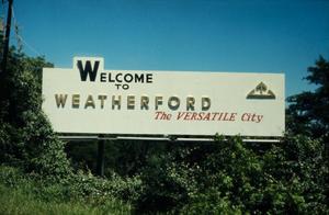 [Weatherford sign]
