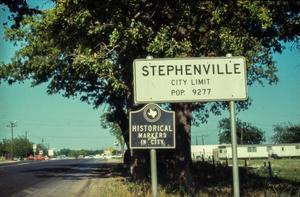 [Stephenville city limit]