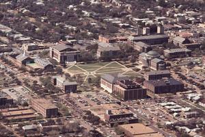 [Aerial view of Southern Methodist University]