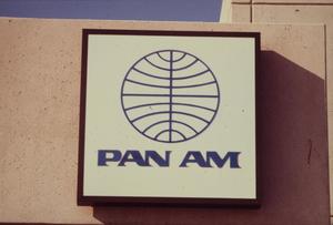 [Pan Am airlines sign]