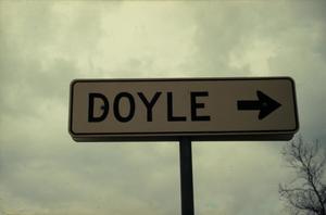 [Doyle sign]