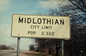 [Midlothian city limits]