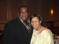 Image: [Guest and Cheylon Brown during BHM banquet 2006]