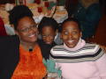 Image: [Sharetta, Christian, and Persephone during the 2006 BHM Banquet]