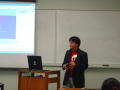 Primary view of [Daniel Liu during presentation at APAEC]