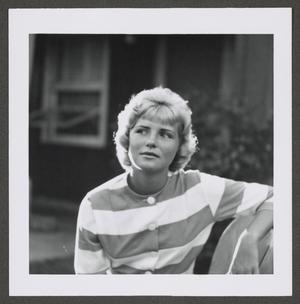 [Portrait of Carol in a striped shirt, 2]