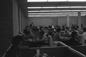 [Students sitting in the UNT Union, 3]