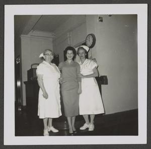 [Two nurses and a patient]