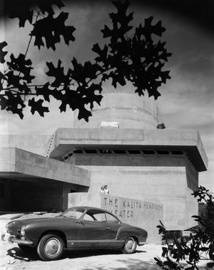 [Client: Wright – Kalita Humphreys Theater (Car in Front), Dallas, Texas]