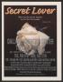 Primary view of [Flyer: Secret Lover]