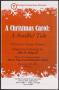 Pamphlet: [Program: A Christmas Carol: A Soulful Tale]