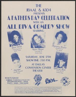 [Flyer: A Father's Day Celebration with an All Diva Comedy Show]