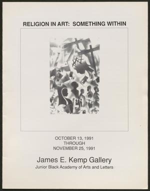[Program: Religion in Art: Something Within]