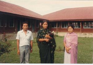 Primary view of object titled 'Photograph of Manipuri linguists'.