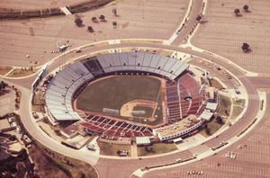 [Aerial view of Arlington Stadium, 2]