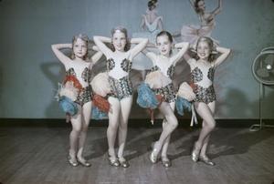 [Four young girls from ballet school, 2]