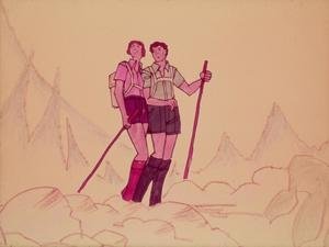 [Illustration of two hikers]