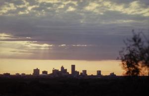 [Houston skyline at dusk, 2]