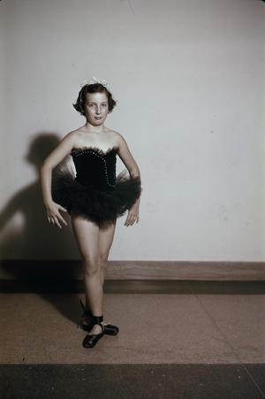 Primary view of object titled '[Ballet dancer in a black leotard, 2]'.