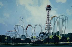 [Illustration of Six Flags over Texas]